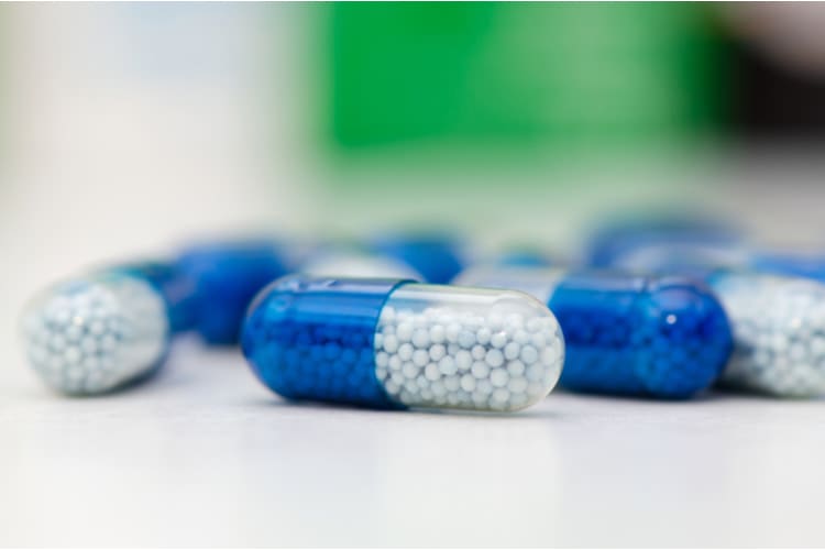 Multiparticulate dosage capsule